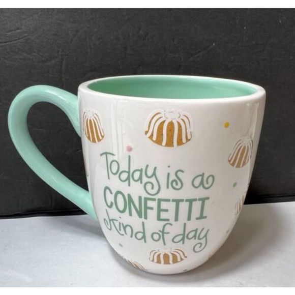20 Other - Today Is A Confetti Kind Of Day Graphic MUG,Coffee Mug  By Laura Johnson